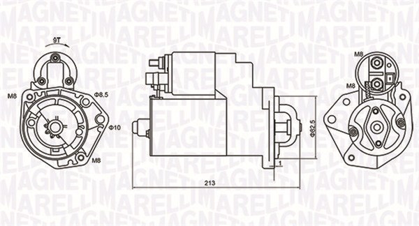 Startteri MAGNETI MARELLI 063720880010