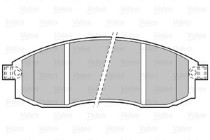 Jarrupalasarja, levyjarru, Etuakseli, MITSUBISHI,NISSAN, 4106038U90, 41060-38U90, D106038U90, D1060-38U90, D106M38U90, D106M-38U90, MN10