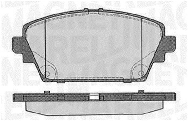 Jarrupalasarja, levyjarru MAGNETI MARELLI 363916060566