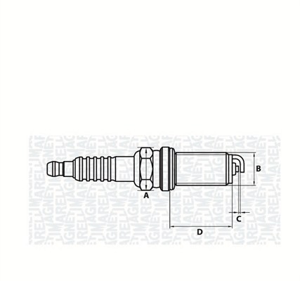 Sytytystulppa MAGNETI MARELLI 062000778304