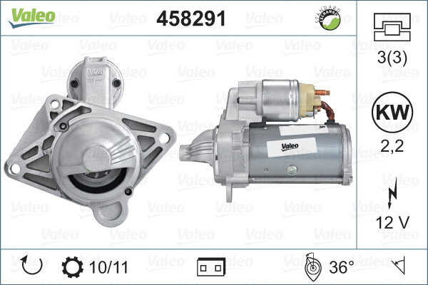Startteri VALEO 458291