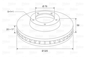 Jarrulevy, Taka-akseli, LAND ROVER DISCOVERY III, DISCOVERY IV, RANGE ROVER SPORT, SDB000632, SDB000633, SDB000634, SDB000635, SDB000636