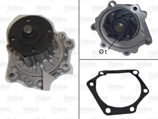 Vesipumppu VALEO 506846