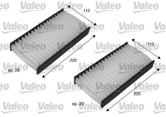 Raitisilmasuodatin VALEO 698735