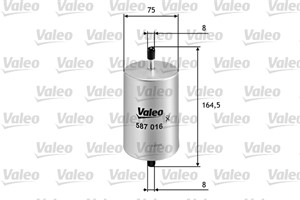 Polttoainesuodatin, RENAULT ESPACE III, LAGUNA I, LAGUNA Grandtour I, SAFRANE II, 7700820376