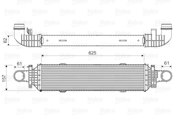Välijäähdytin VALEO 818631