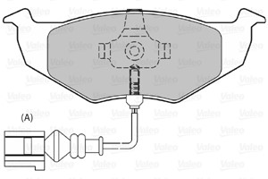 Jarrupalasarja, levyjarru, Etuakseli, SEAT,SKODA,VW, 6N0698151, 6N0698151C
