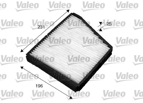 Raitisilmasuodatin VALEO 698860