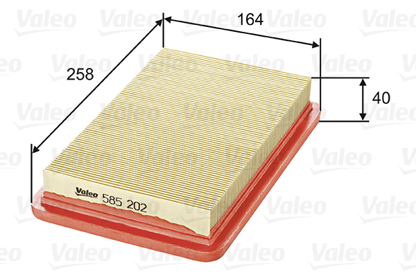 Ilmansuodatin VALEO 585202