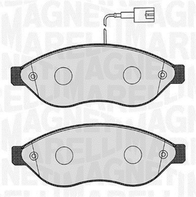 Jarrupalasarja, levyjarru MAGNETI MARELLI 363916060189
