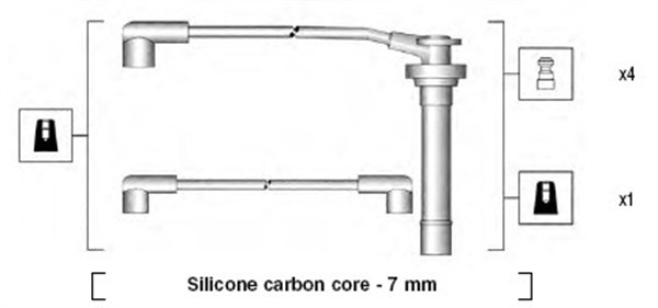 Sytytysjohtosarja MAGNETI MARELLI 941295040853