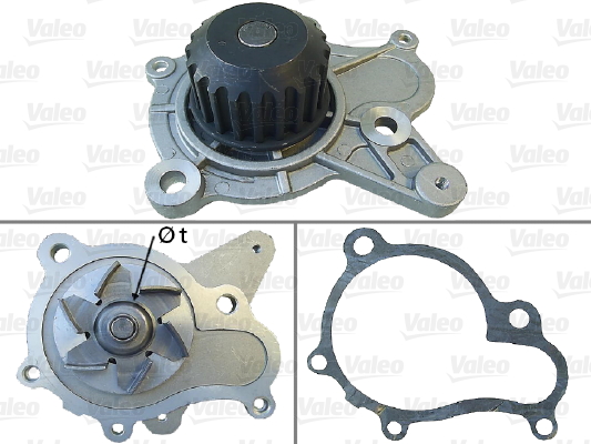 Vesipumppu VALEO 506814