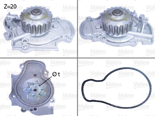Vesipumppu VALEO 506321