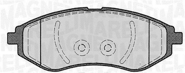 Jarrupalasarja, levyjarru MAGNETI MARELLI 363916060163