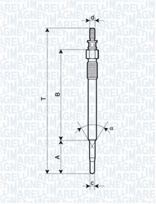 Hehkutulppa MAGNETI MARELLI 062900022304
