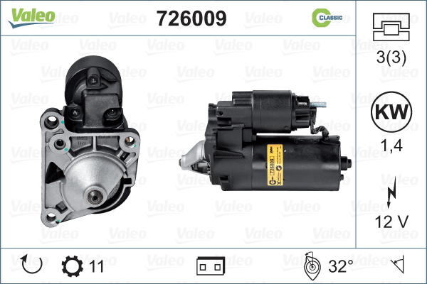 Startteri VALEO 726009