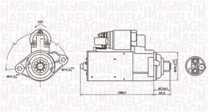 Käynnistin, AUDI,SEAT,SKODA, 02E911023H
