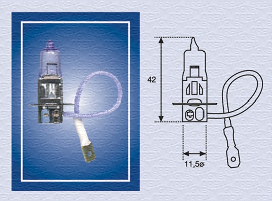 Sumuvalopoltin MAGNETI MARELLI 002554100000