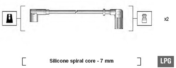 Sytytysjohtosarja MAGNETI MARELLI 941095670606