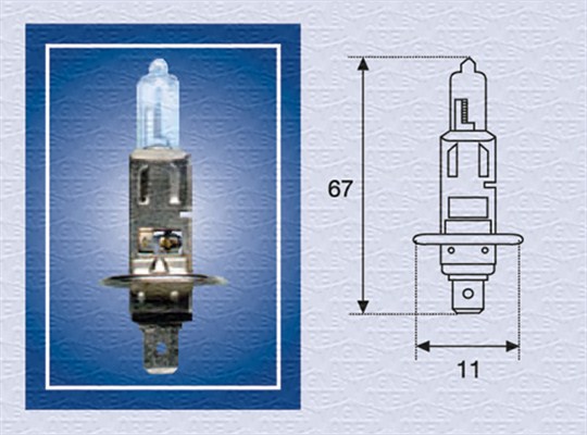 Kaukovalopolttimo MAGNETI MARELLI 002552100000