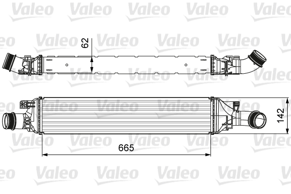 Välijäähdytin VALEO 818643