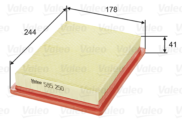 Ilmansuodatin VALEO 585250