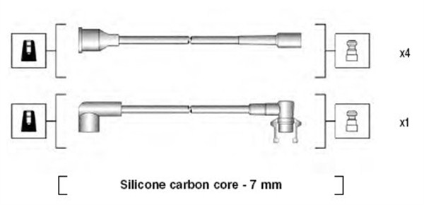 Sytytysjohtosarja MAGNETI MARELLI 941145230720