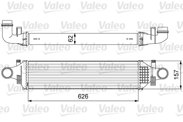 Välijäähdytin VALEO 818624