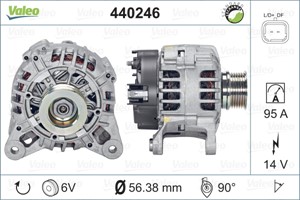 Laturi, DACIA,RENAULT, 231005780R, 231007633R, 7711497535, 8200674762, 8200810621