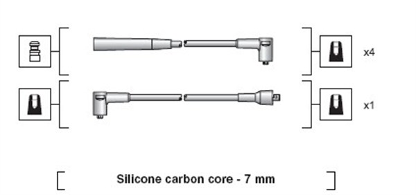 Sytytysjohtosarja MAGNETI MARELLI 941318111071