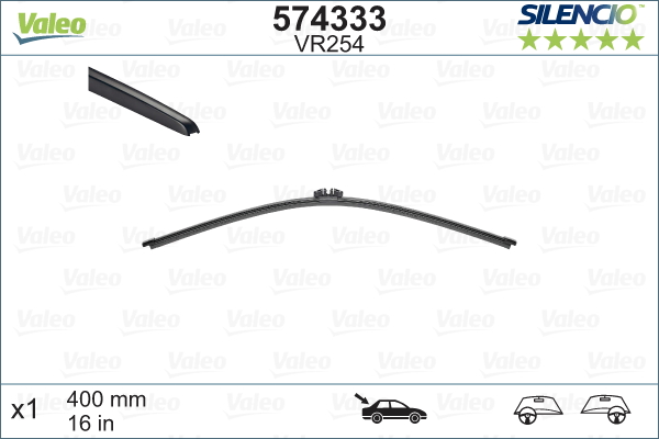 Pyyhkijänsulka VALEO 574333
