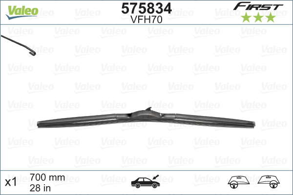 Pyyhkijänsulka VALEO 575834