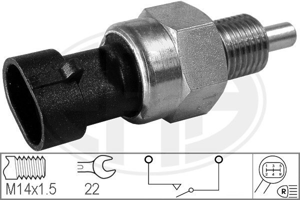 Kytkin, peruutusvalo ERA 330501