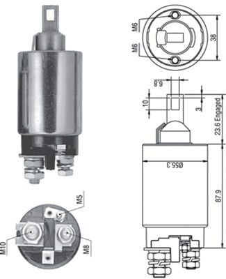 Magneettikytkin, käynnistin MAGNETI MARELLI 940113050331