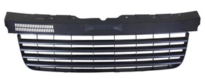 Jäähdyttimen säleikkö, VW MULTIVAN V, TRANSPORTER Buss V, TRANSPORTER Flak/chassi V, TRANSPORTER Skåp V