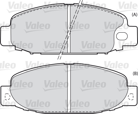Jarrupalasarja, levyjarru VALEO 598588