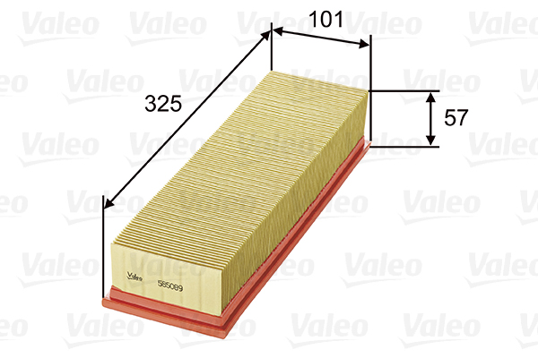Ilmansuodatin VALEO 585089