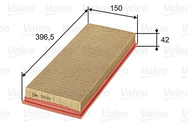 Ilmansuodatin VALEO 585093