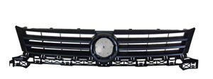 Jäähdyttimen säleikkö, VW CADDY Minibus, minivan III, CADDY Skåp/stor limousine III, TOURAN, 1T0853651ASPWF, 1T0853651BQPWF