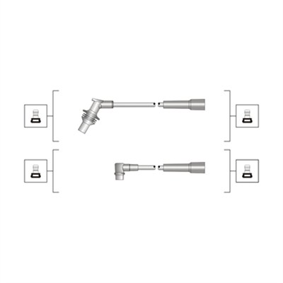 Sytytysjohtosarja MAGNETI MARELLI 941319170030