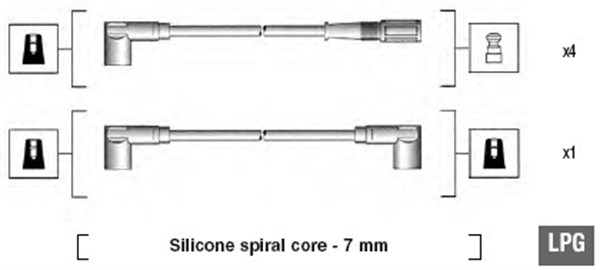 Sytytysjohtosarja MAGNETI MARELLI 941095860624