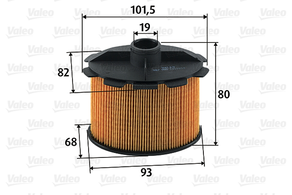 Polttoainesuodatin VALEO 587905