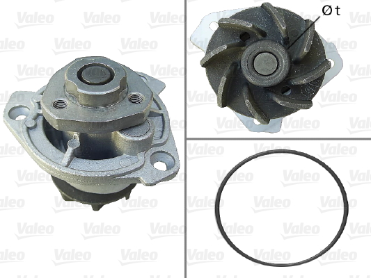 Vesipumppu VALEO 506798