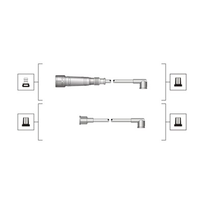 Sytytysjohtosarja MAGNETI MARELLI 941319170003