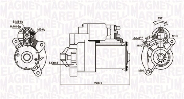 Startteri MAGNETI MARELLI 063720594010
