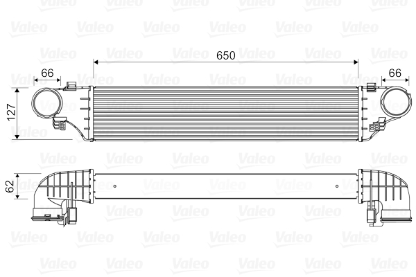 Välijäähdytin VALEO 818552