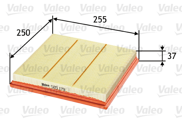Ilmansuodatin VALEO 585179
