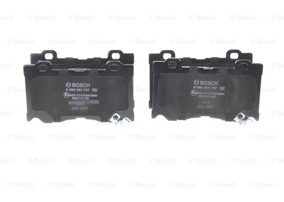 Jarrupalasarja, levyjarru BOSCH 0 986 494 707