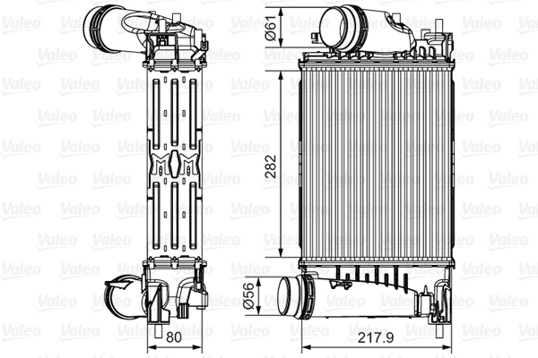 Välijäähdytin VALEO 817175