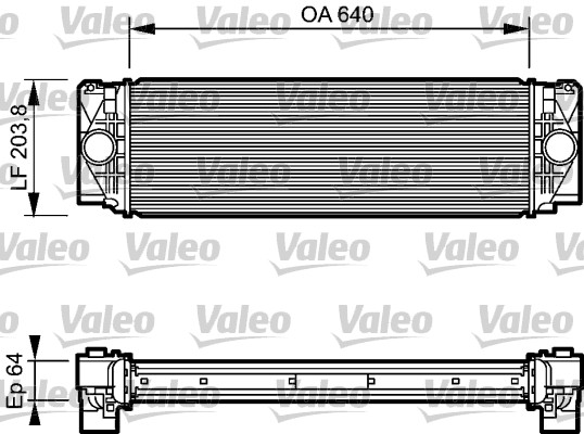 Välijäähdytin VALEO 818732